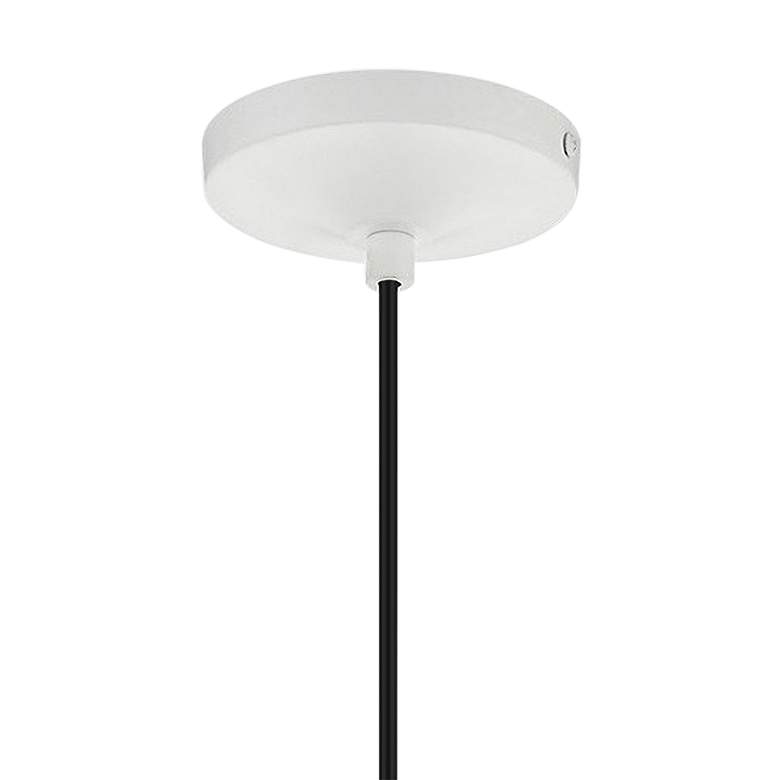 Image 3 Chantily 11 3/4" Wide White Metal Globe Mini Pendant Light more views