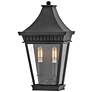 2_Chapel Hill 15 1/2" High Black 2-Light Outdoor Wall Light more views