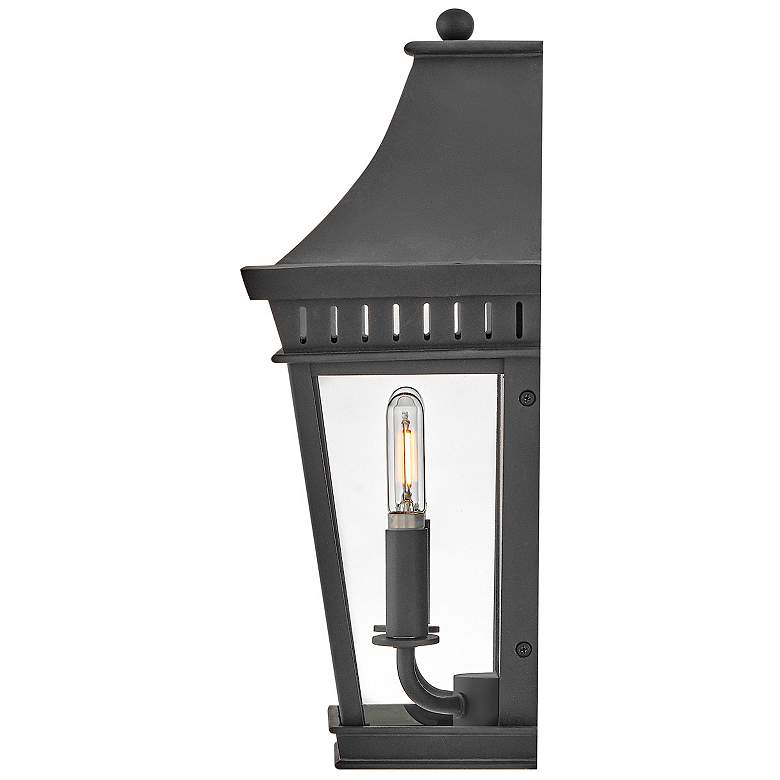 Image 6 Chapel Hill 15 1/2" High Black 2-Light Outdoor Wall Light more views