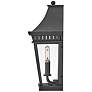 6_Chapel Hill 15 1/2" High Black 2-Light Outdoor Wall Light more views