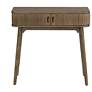 1_Chaplin 31 1/2" Wide Brown Stained Wood 2-Door Writing Desk
