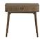 Chaplin 31 1/2" Wide Brown Stained Wood 2-Door Writing Desk