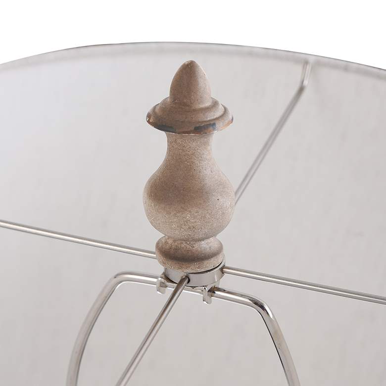 Image 6 Chapman Tuscana Cream Scroll Table Lamp more views
