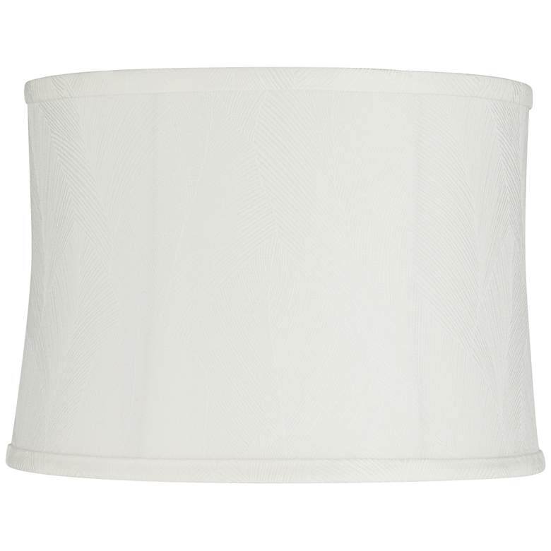 Image 1 Chappel Off-White Softback Drum Lamp Shade 13x14x10 (Washer)
