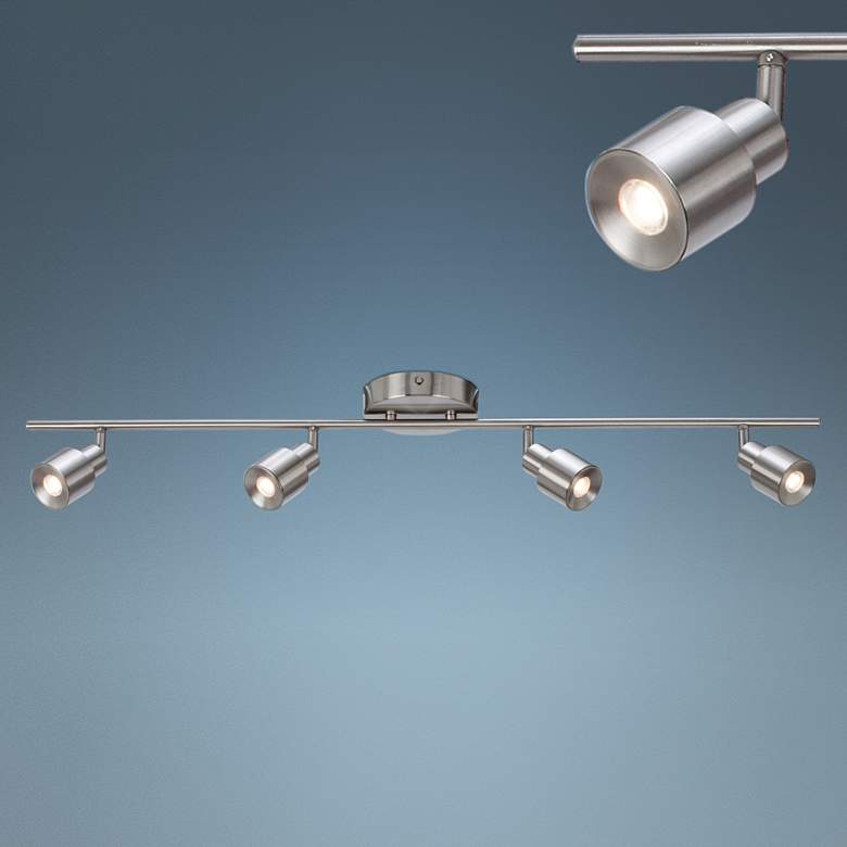 Image 1 Chappelle 4-Light Satin Nickel LED Track Fixture