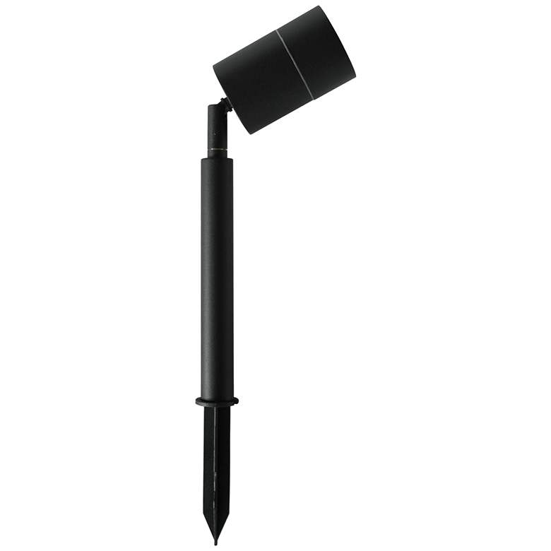 Image 1 Charfor 8 3/4" High Black LED Landscape Spot Light