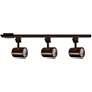Charge 3-Light Dark Bronze LED Track Kit for Halo Systems