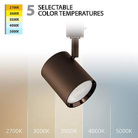 Image2 of Charge 5.88"H x 2.38 3"W 1-Light Track Head in Dark Bronze more views