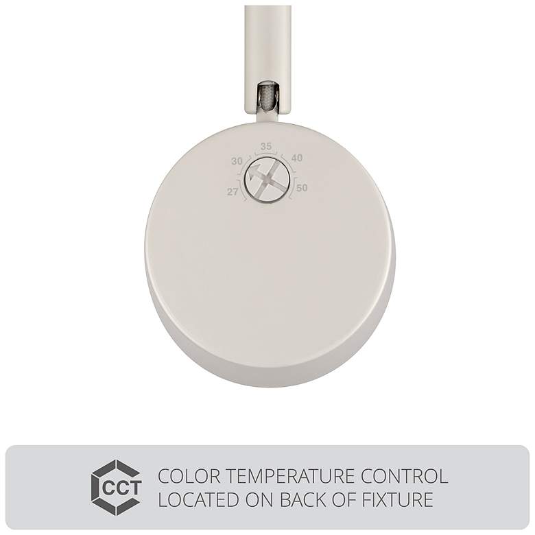 Image 3 Charge 5.88"H x 2.38 3"W 1-Light Track Head in White more views