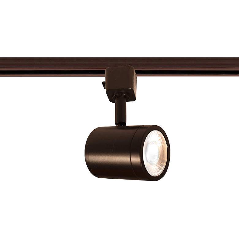 Image 1 Charge Dark Bronze Cylinder LED Track Head for Halo Systems