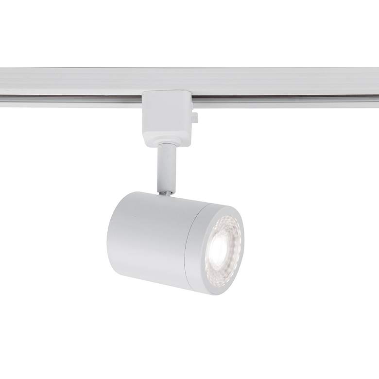 Image 1 Charge White Cylinder LED Track Head for Lightolier Systems