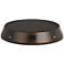Charging USB-Outlet 8 1/2" Touch Sensor Bronze Workstation Base