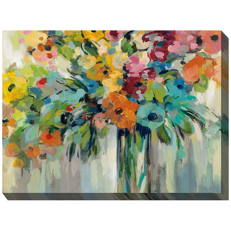 Image 2 Charisma 40" Wide All-Weather Outdoor Canvas Wall Art