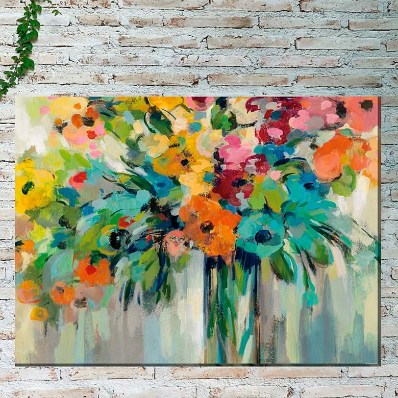 Image 1 Charisma 40" Wide All-Weather Outdoor Canvas Wall Art