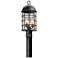 Charlemagne 20 1/2" High Aged Pewter Outdoor Post Light