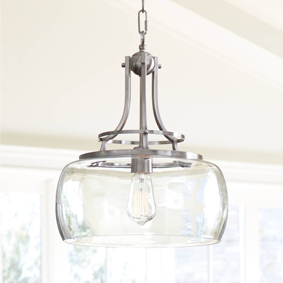 Charleston 13 And One Half Wide Brushed Nickel Clear Glass Led Pendant Light  7p203cropped ?qlt=70&wid=1200&hei=1200&fmt=jpeg