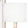 Thumbnail2 of Charleston 17 1/2" High Silver and Gold Leaf Wall Sconce more views