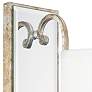 Thumbnail3 of Charleston 17 1/2" High Silver and Gold Leaf Wall Sconce more views