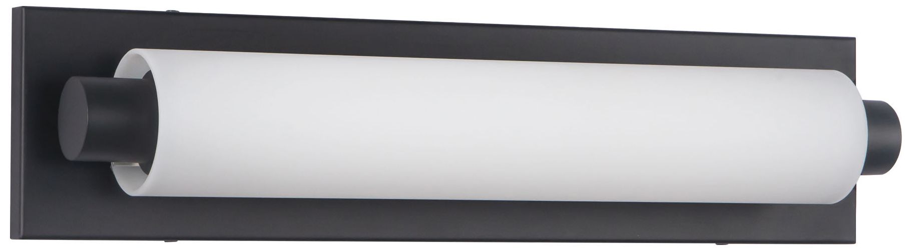 Image 3 Charleston 19-in Black dimmable LED Bathroom Vanity Light more views