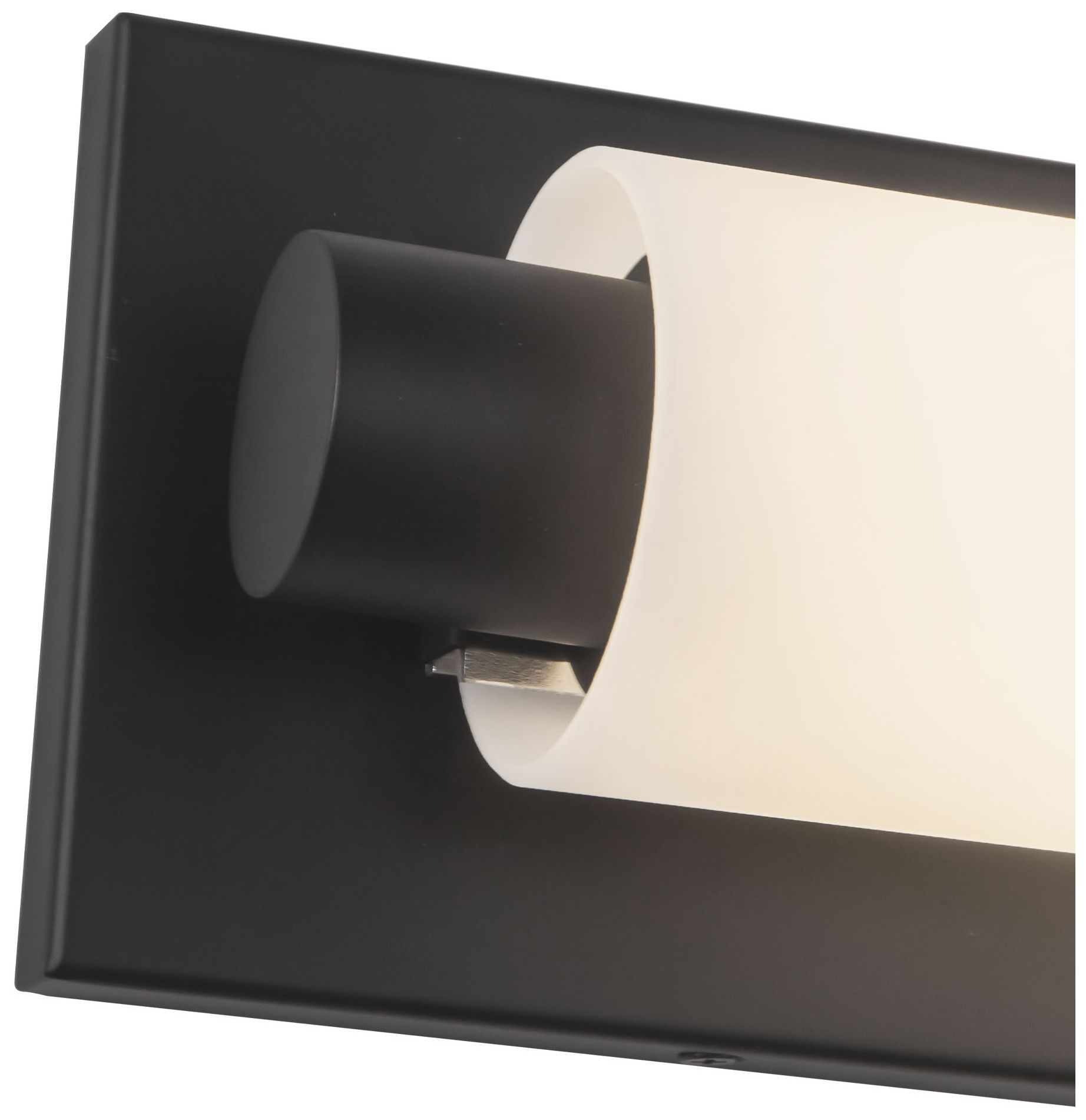 Image 5 Charleston 19-in Black dimmable LED Bathroom Vanity Light more views