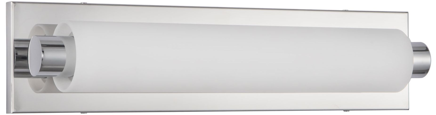 Image 3 Charleston 19-in Chrome dimmable LED Bathroom Vanity Light more views