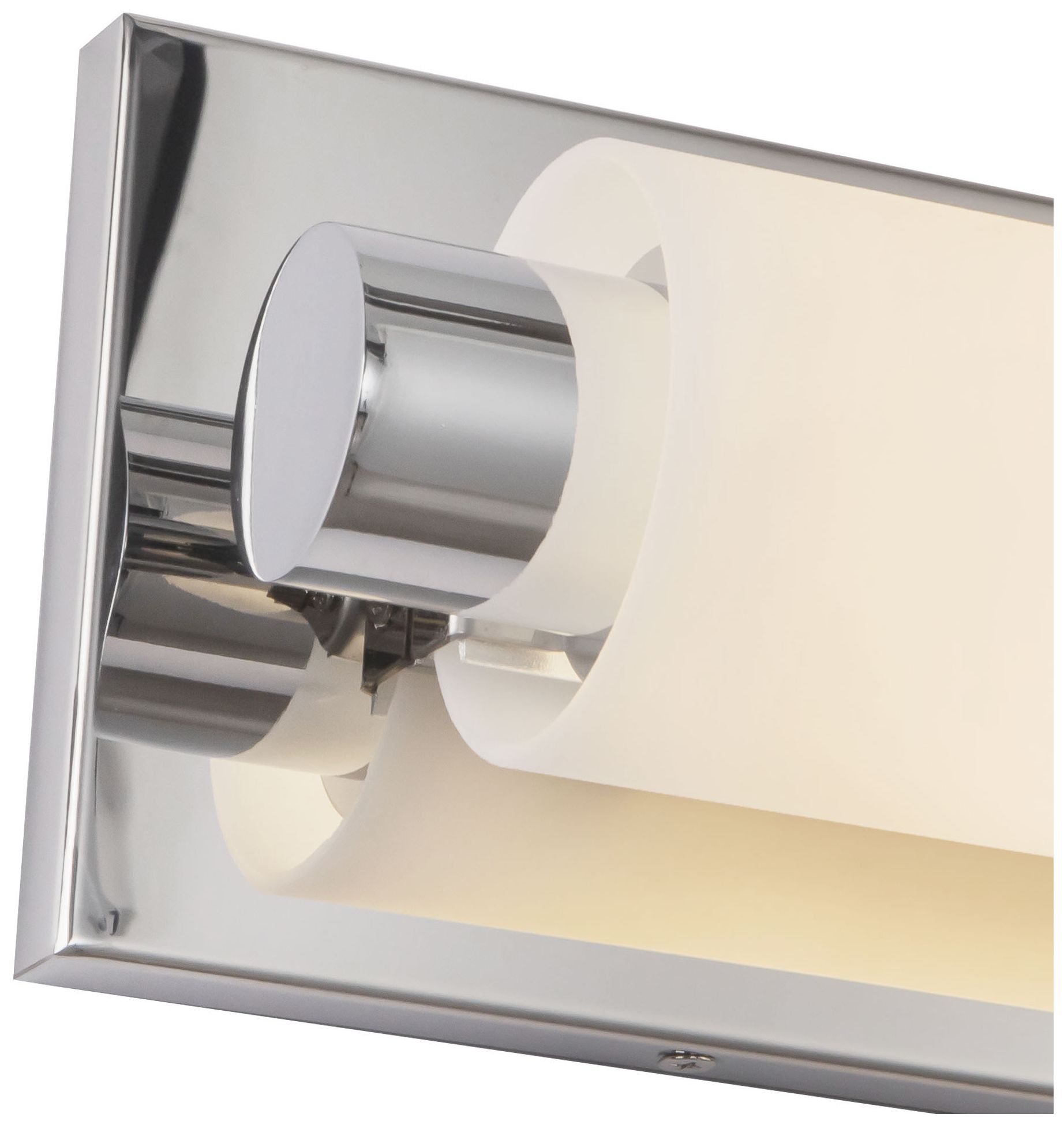 Image 5 Charleston 19-in Chrome dimmable LED Bathroom Vanity Light more views