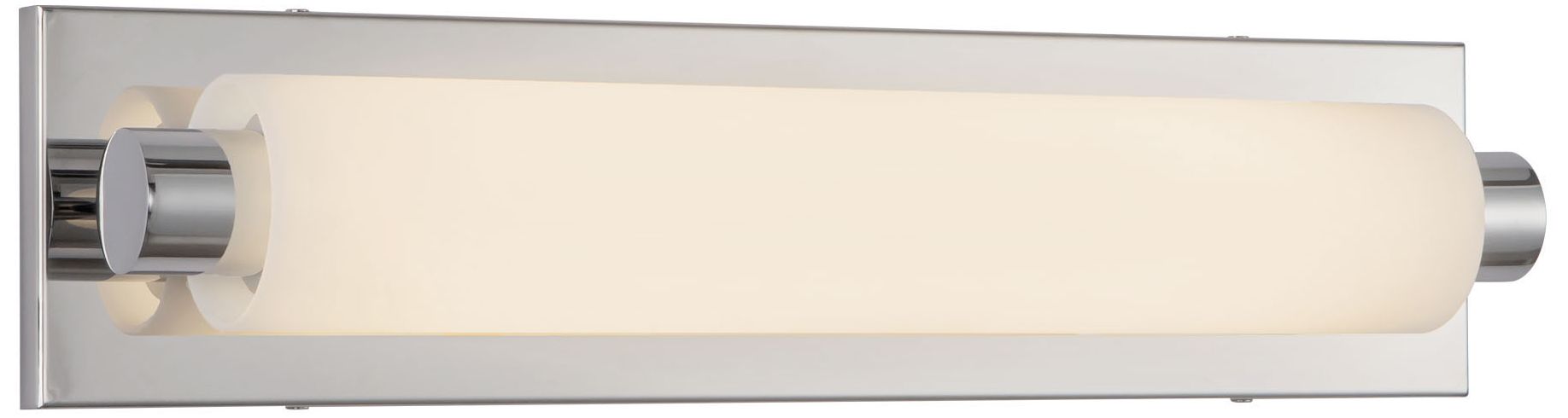 Image 6 Charleston 19-in Chrome dimmable LED Bathroom Vanity Light more views