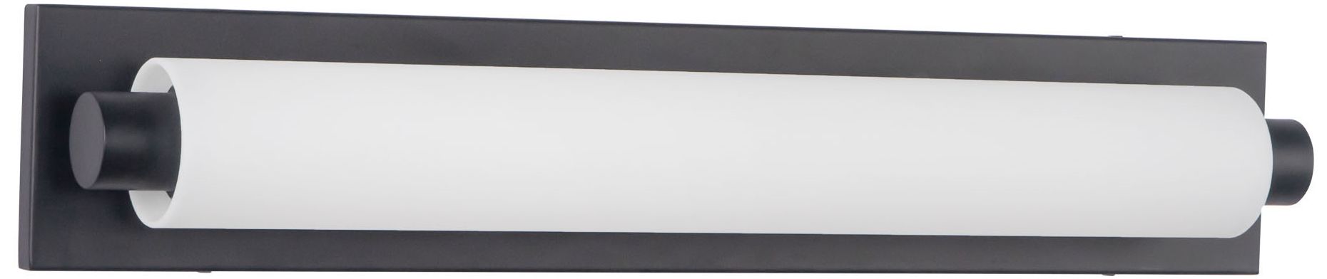 Image 2 Charleston 24-in Black dimmable LED Bathroom Vanity Light more views