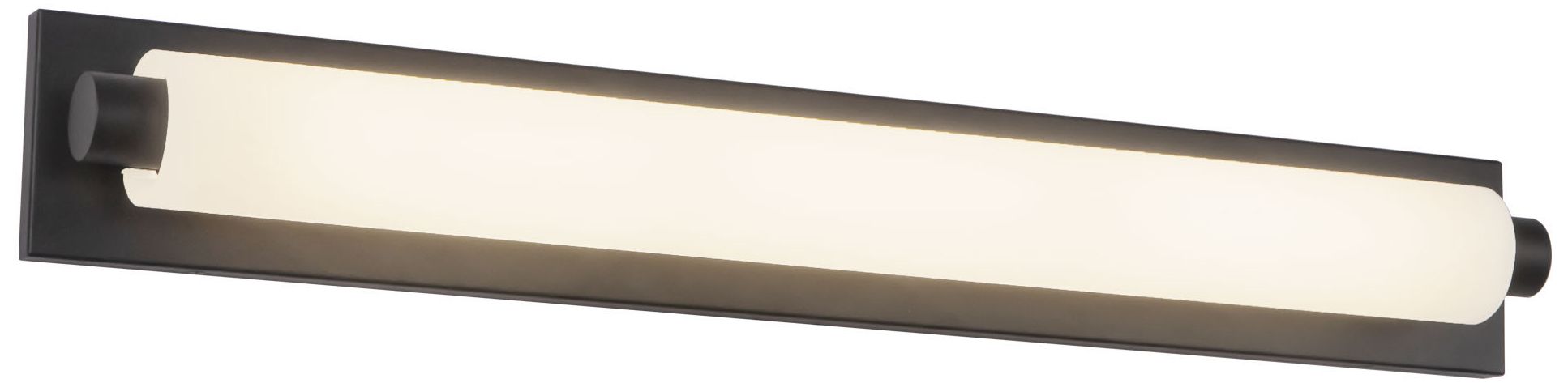 Image 3 Charleston 31-in Black dimmable LED Bathroom Vanity Light more views