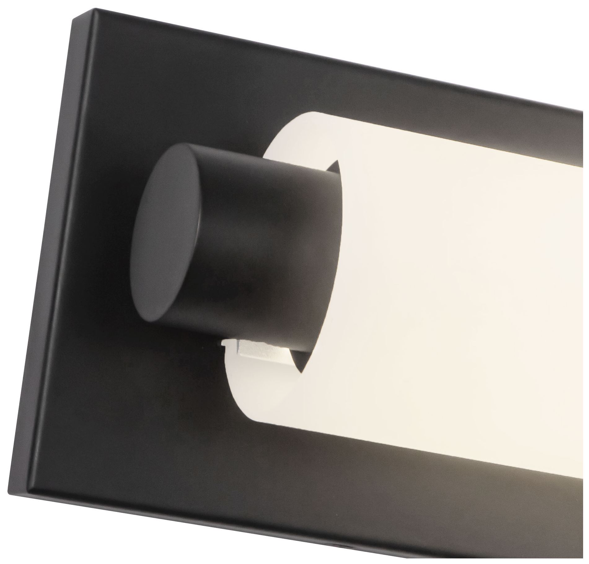 Image 4 Charleston 31-in Black dimmable LED Bathroom Vanity Light more views