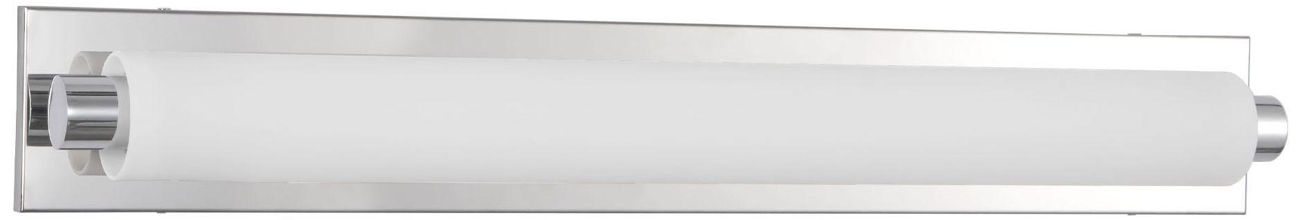 Image 2 Charleston 31-in Chrome dimmable LED Bathroom Vanity Light more views