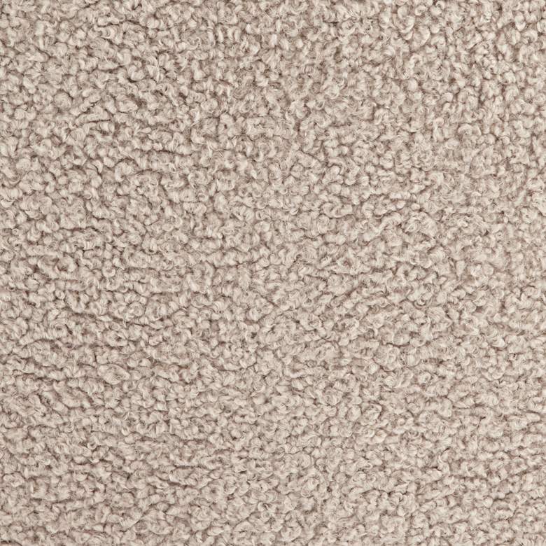 Image 4 Charlie Light Brown Sheep Fabric Tub Accent Chair more views