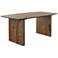 Charlie Waverly Valley 69" Wide Brown Wood Dining Table