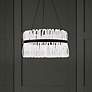 1_Charlize 13.75"H x 26.13"W 1-Light Pendant in Black