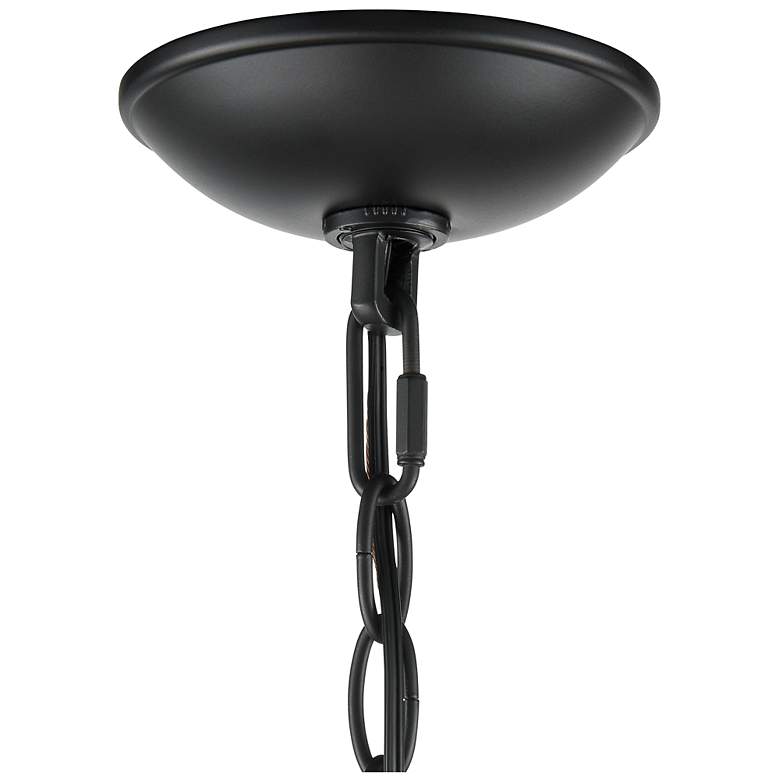 Image 6 Charlize 29.5" Wide 5-Light Chandelier in Matte Black more views