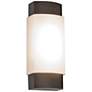 Charlotte 13 3/4" High Oil-Rubbed Bronze LED Wall Sconce