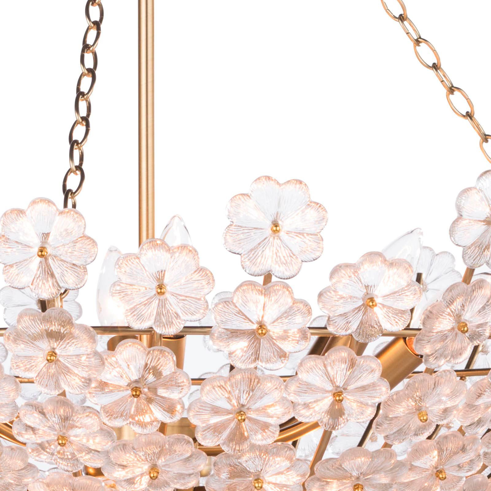 Image 7 Charlotte 30 1/2" Wide Natural Brass Bowl Chandelier more views