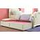 Charlotte Antique White Trundle/Storage Drawer on Casters