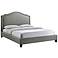 Charlotte Gray Queen Platform Bed