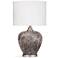 Charlottee 25" Traditional Styled Black Table Lamp