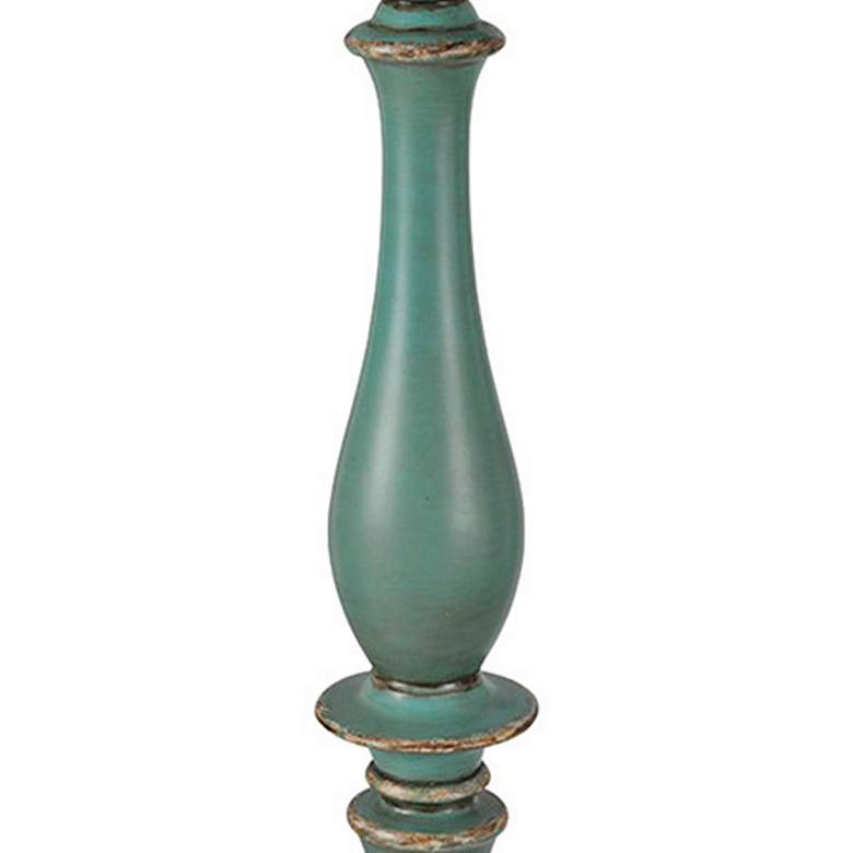 Image 5 Charlton Distressed Blue Floor Lamp more views
