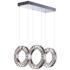 Charm 20 1/2" Wide Chrome LED Kitchen Island Light Pendant