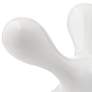 Thumbnail3 of Charm Matte White Ceramic Decorative Jack Figurines Set of 2 more views