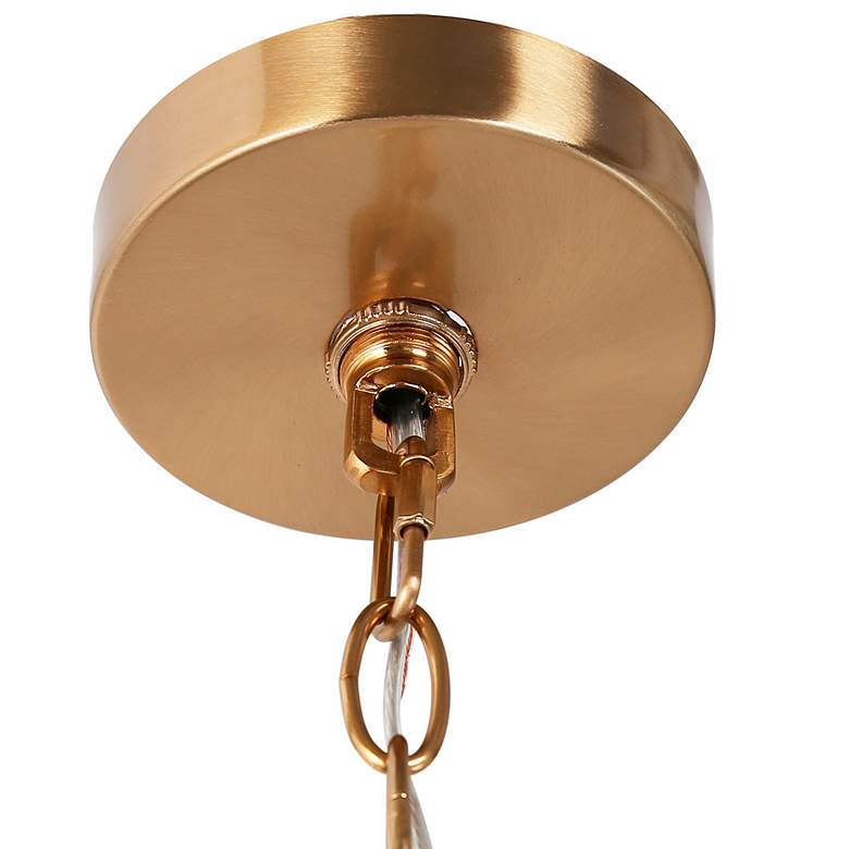 Image 5 Charme 25" Wide Gold 6-Light Chandelier more views