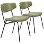 1_Charon Dining Chair (Set of 2) Green