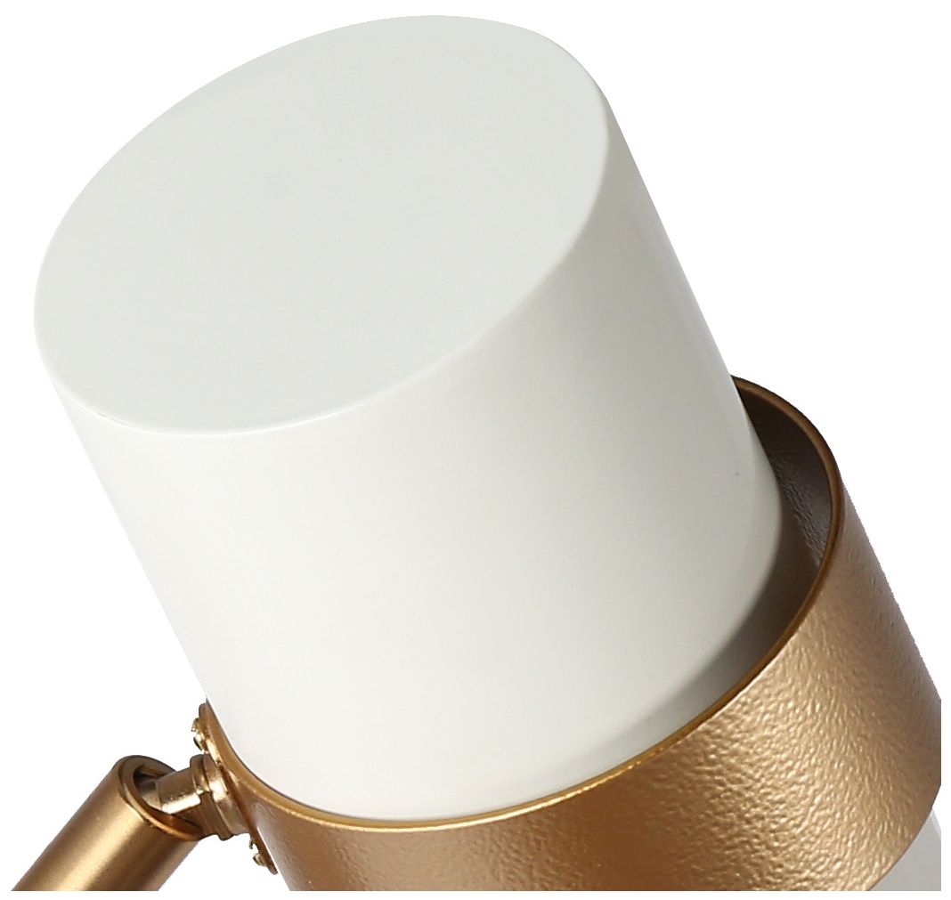 Charonefos 1-Light White Gold Wall Sconces - Made to Order
