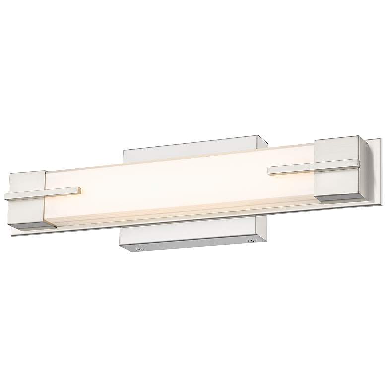 Image 4 Chase by Z-Lite Brushed Nickel LED 18 inch 1 Light Vanity more views