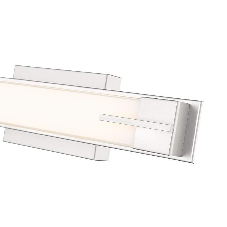 Image 6 Chase by Z-Lite Brushed Nickel LED 18 inch 1 Light Vanity more views