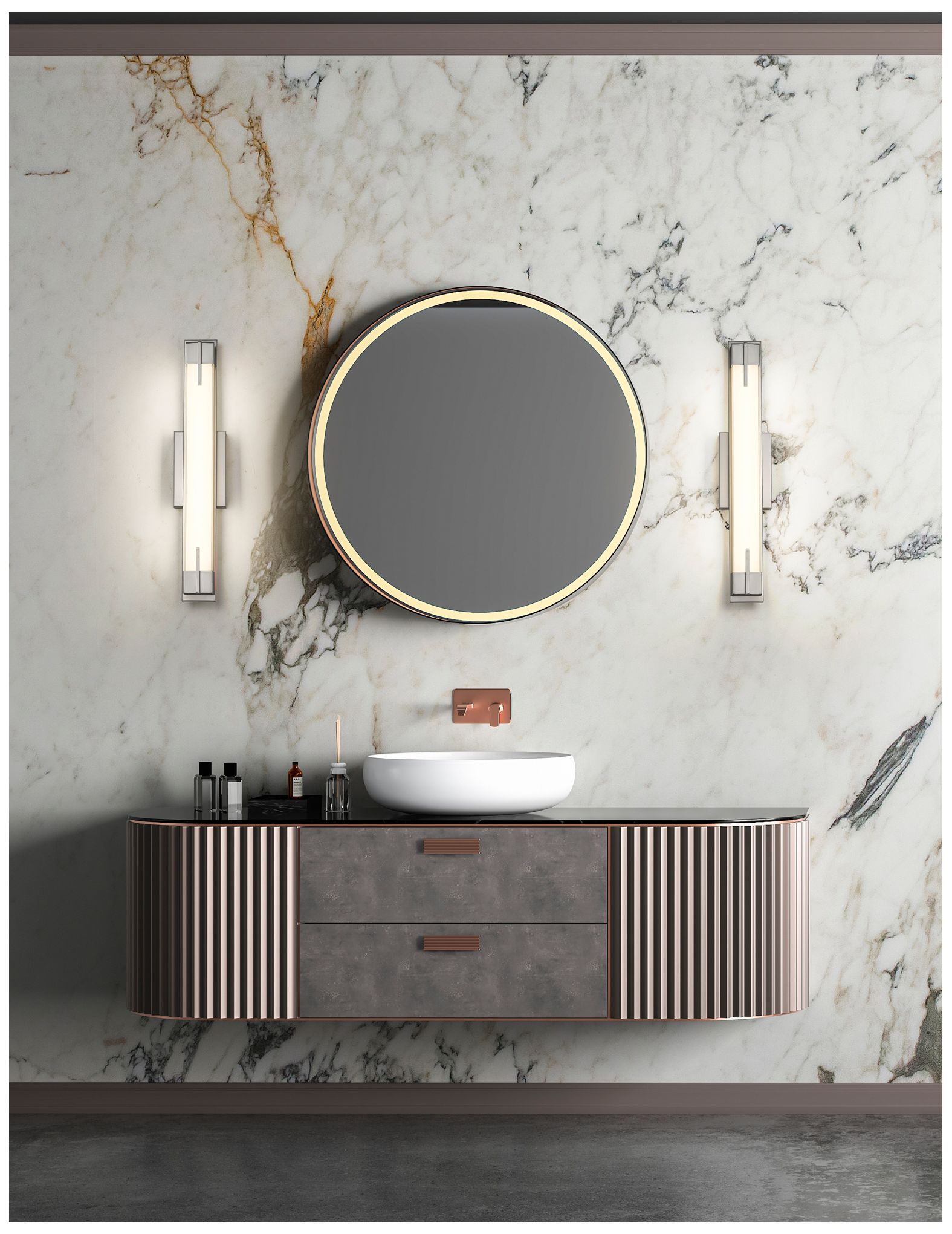 Image 2 Chase by Z-Lite Brushed Nickel LED 23 inch 1 Light Vanity more views