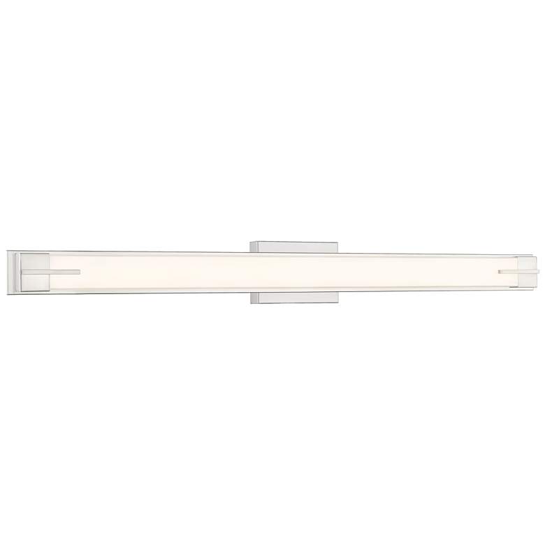 Image 1 Chase by Z-Lite Brushed Nickel LED 43 inch 1 Light Vanity